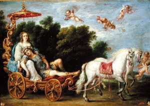 The Abduction of the Sleeping Rinaldo to the Fortunate Isle