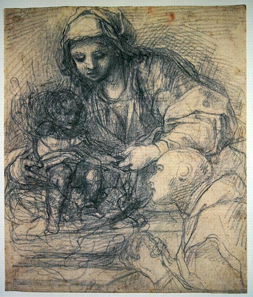 The Madonna and Child with a Carthusian Monk