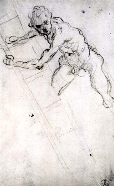 Study of a figure for the Crucifixion