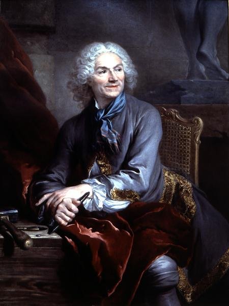 Portrait of Jean Louis Lemoyne 1665-1755