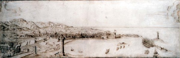 A Panoramic View of Livorno