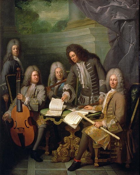 La Barre and Other Musicians, c.1710