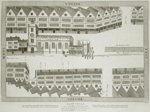 West Cheap as it appeared in the year 1585, engraved by Bartholemew Howlett 1767-1827 published 1814