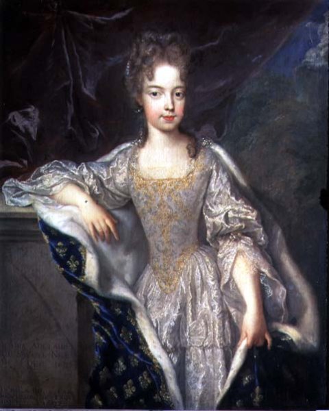 Portrait of Adelaide of Savoy b.1685 1697