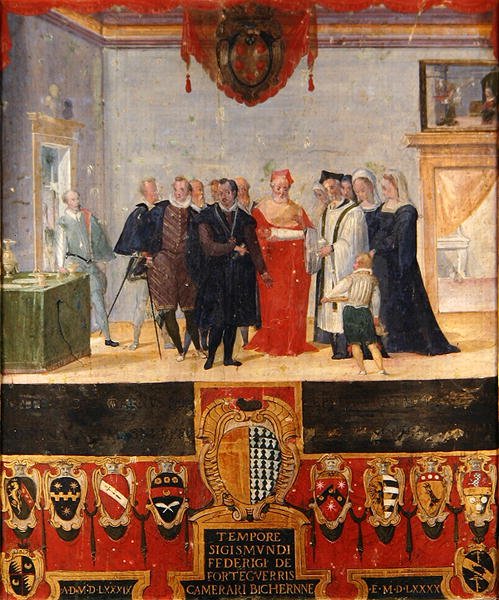 Baptism of Cosimo II de Medici 1589