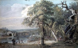 Woodcutters near a River, c.1755