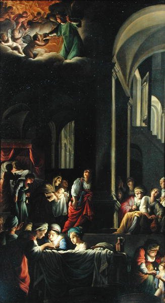 The Birth of the Virgin, c.1616-19