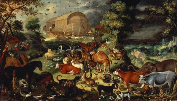 The Animals Entering the Ark