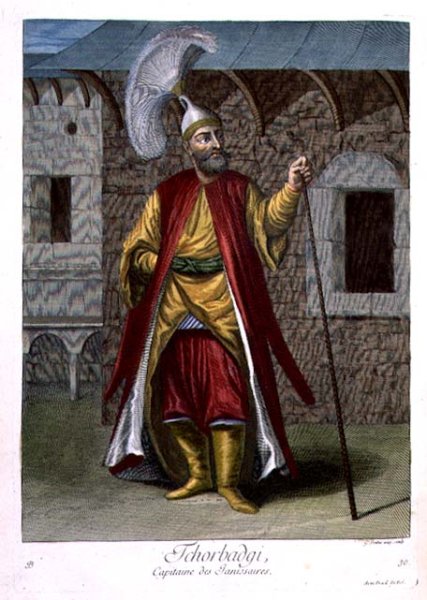 Tchorbadji, captain of the janissaries, 18th century