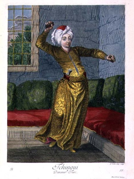 Tchingui, Turkish Dancer, 18th century