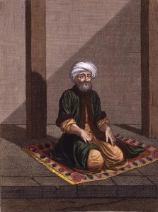 Turkish Man, praying, 18th century