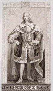 George II 1683-1760 from Illustrations of English and Scottish History Volume II