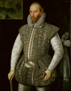 Portrait of Sir Walter Raleigh, 1598