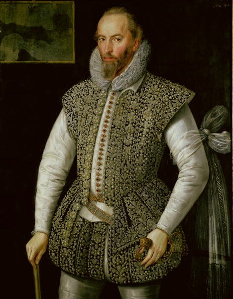 Portrait of Sir Walter Raleigh, 1598