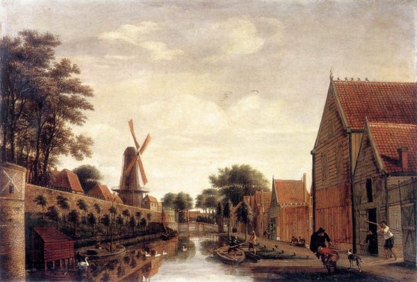 The Delft City Wall with the Houttuinen c. 1650