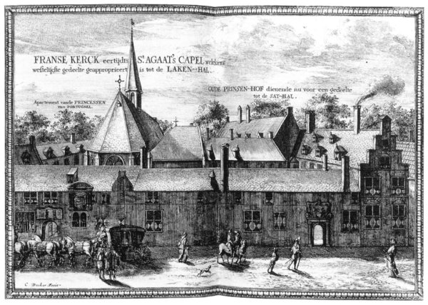 The Convent of St Agatha and Prinsenhof in Delft 1667-80