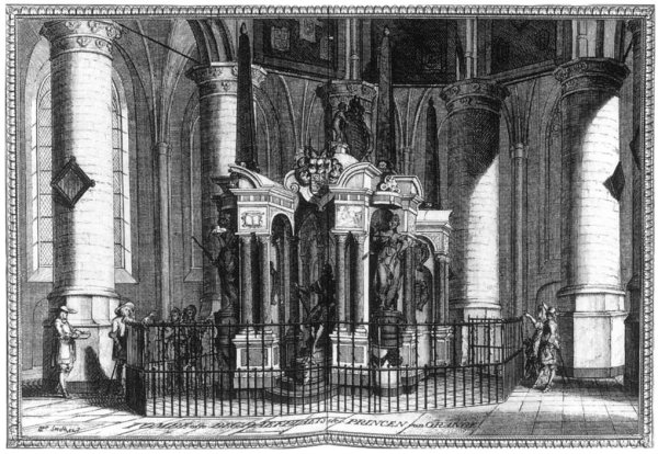 The Tomb of Willem the Silent in the Nieuwe Kerk, Delft 1667-80