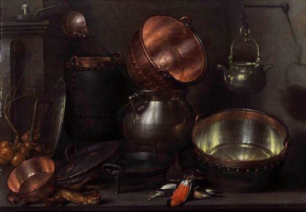 Kitchen Still-Life 1608-10