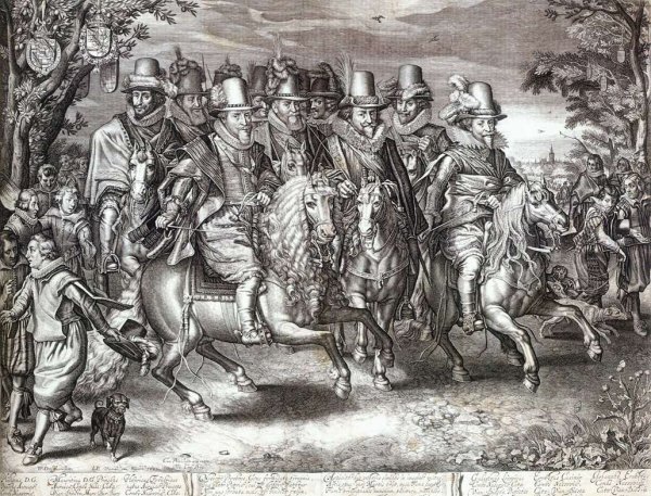 Cavalcade of Eleven Princes of Orange-Nassau 1621