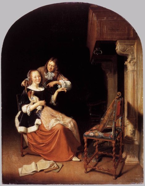 Lady with a Pet Dog 1672