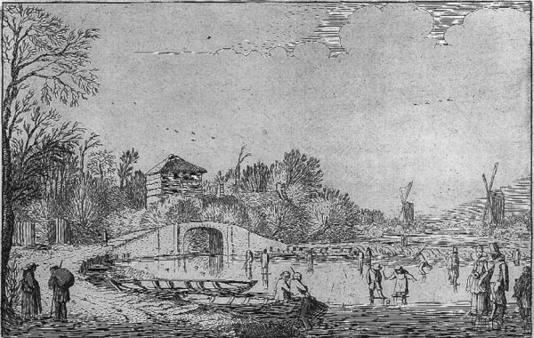 Skaters on a River 1616