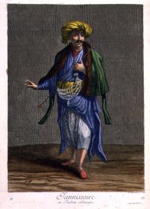 The Grand Lord, in his seraglio with the Kislar Agassi, 18th century