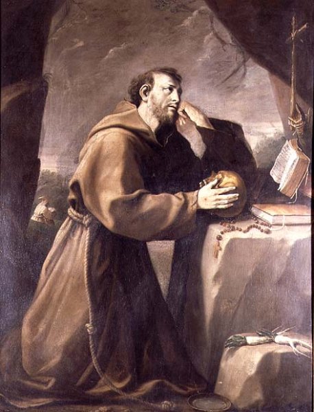 St. Francis of Assisi at Prayer