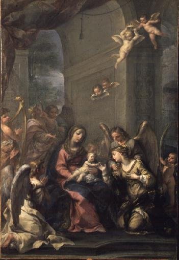 Mystic Marriage of St. Catherine, 1716