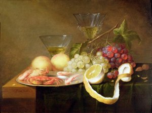 A still life with glasses