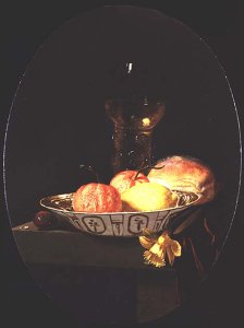 A Still Life with a Lobster in a Delft Bowl