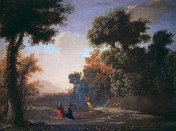 Landscape with Christ Helped by the Angels