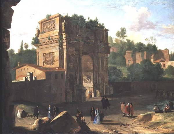 The Arch of Constantine, Rome