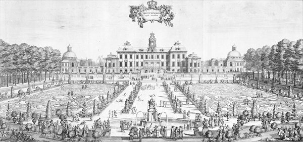 A view of Drottningholm Palace, 1692