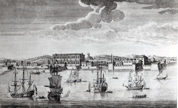 Bombay on the Malabar coast belonging to the East India Company of England, 1754