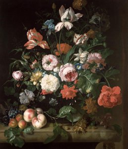 Still life with flowers