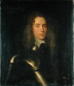 Portrait of Robert Stephens 1622-75 of Easton, Gloucestershire, 1641-42