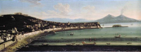 The Bay of Naples from the West, 1710