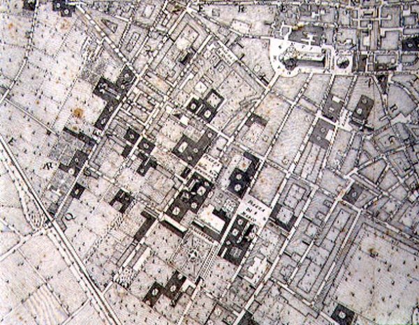 Map of Florence, 1731