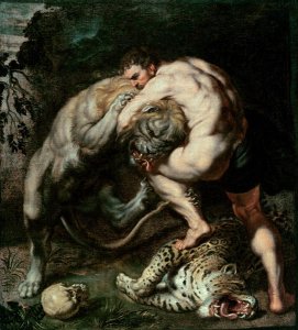 Hercules and Antaeus, c.1622-30