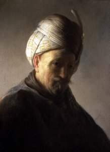 Portrait of a man in a turban, c.1630