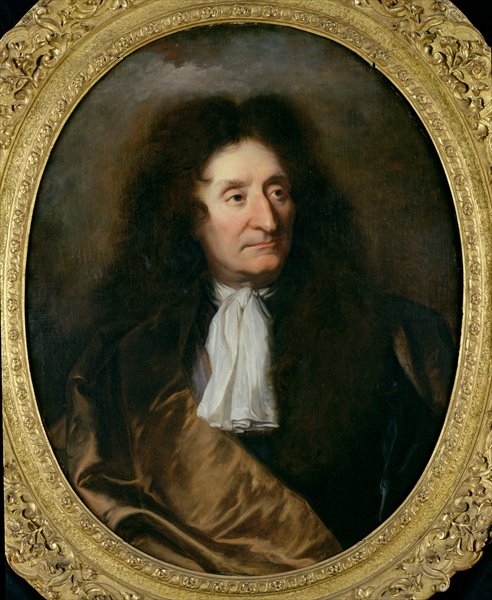 Portrait of Jean de La Fontaine 1621-95