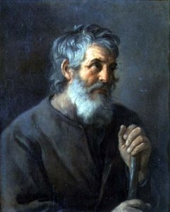 Portrait of an old man