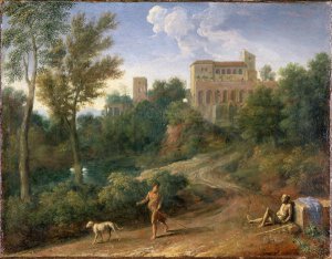 Classical Landscape with Figures, c.1672-5