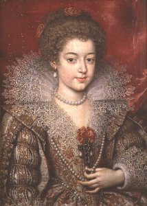 Portrait of Elisabeth of France 1602-44 1615