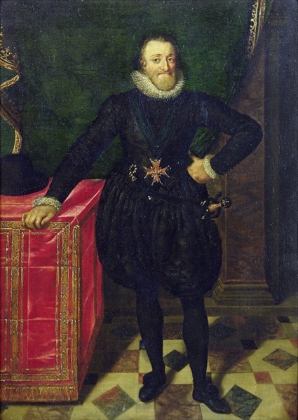 Portrait of Henri IV 1553-1610 King of France, 1610