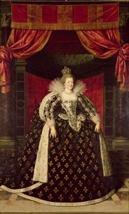 Marie de Medici 1573-1642 in Coronation Robes, c.1610