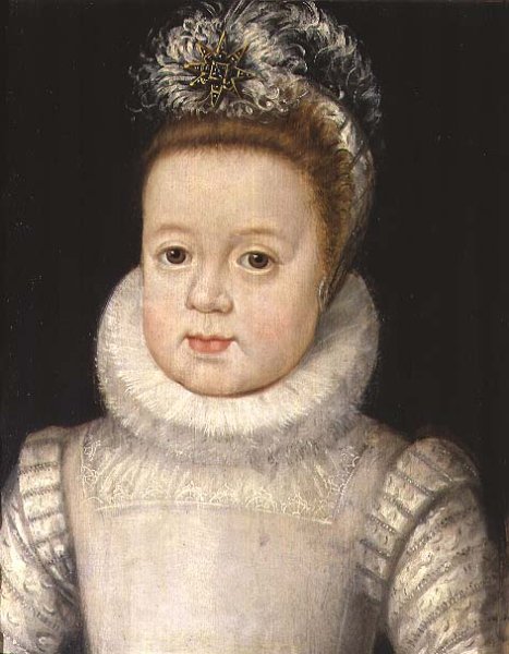 Portrait of a child, said to be Louis XIII 1601-43, c.1604