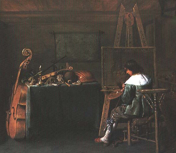 The Artist in his Studio, c.1640