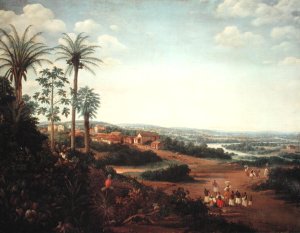 Brazilian Landscape with a Plantation