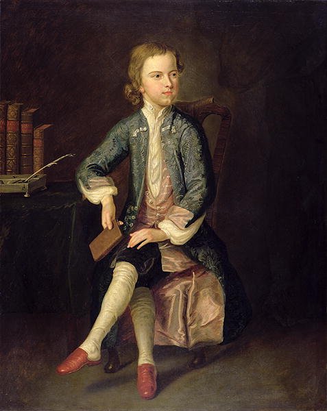 Portrait of Thomas Gray 1716-71 c.1731